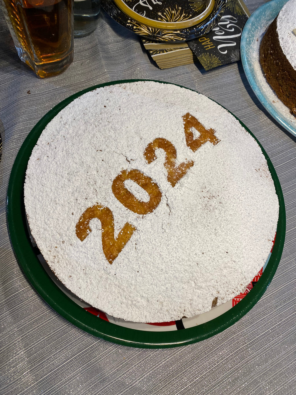 Vasilopita Cake [New Year's Cake]
