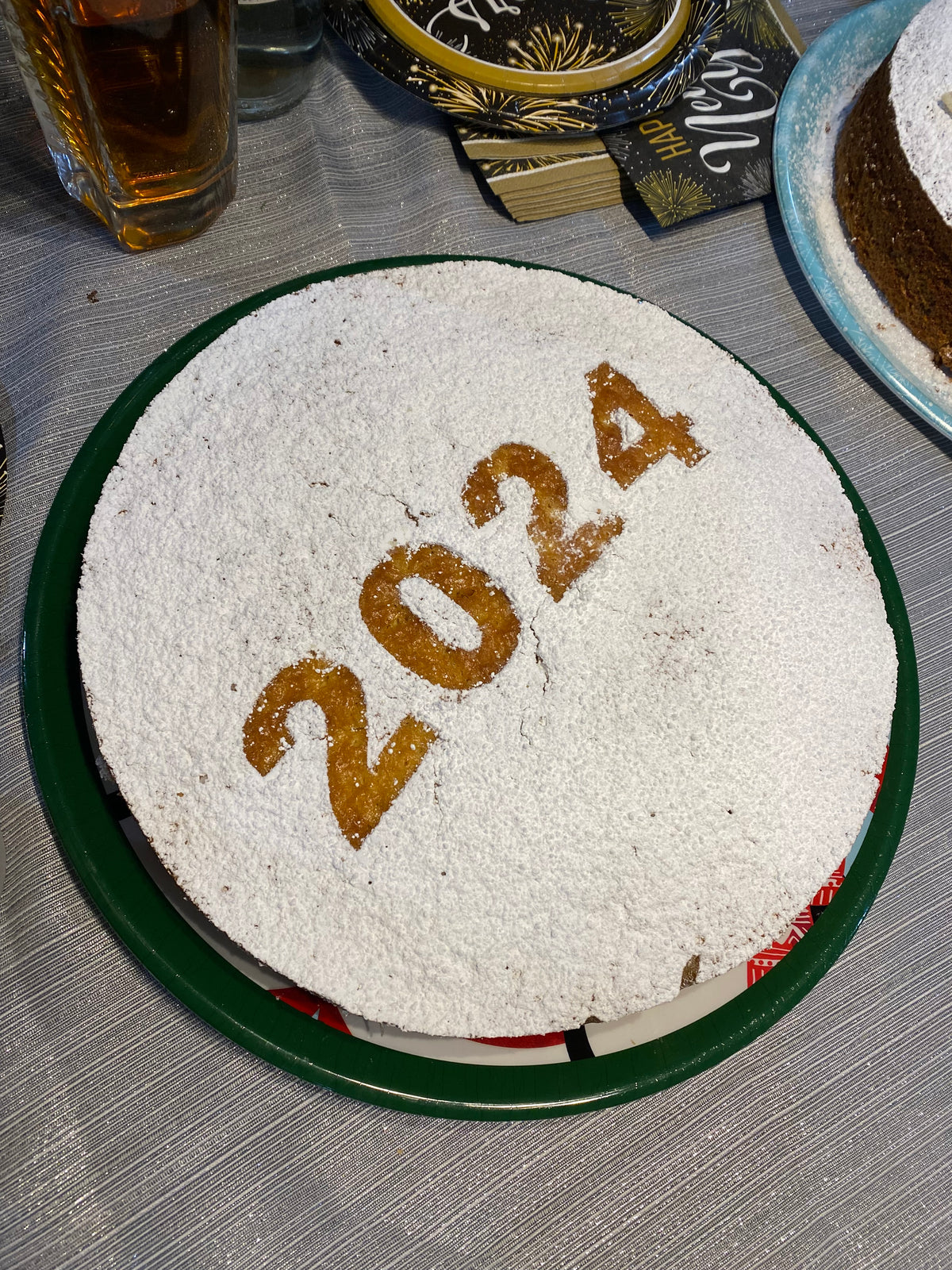 Vasilopita Cake [New Year's Cake]