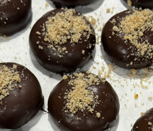 Chocolate Covered Melomakarona (12 pcs)