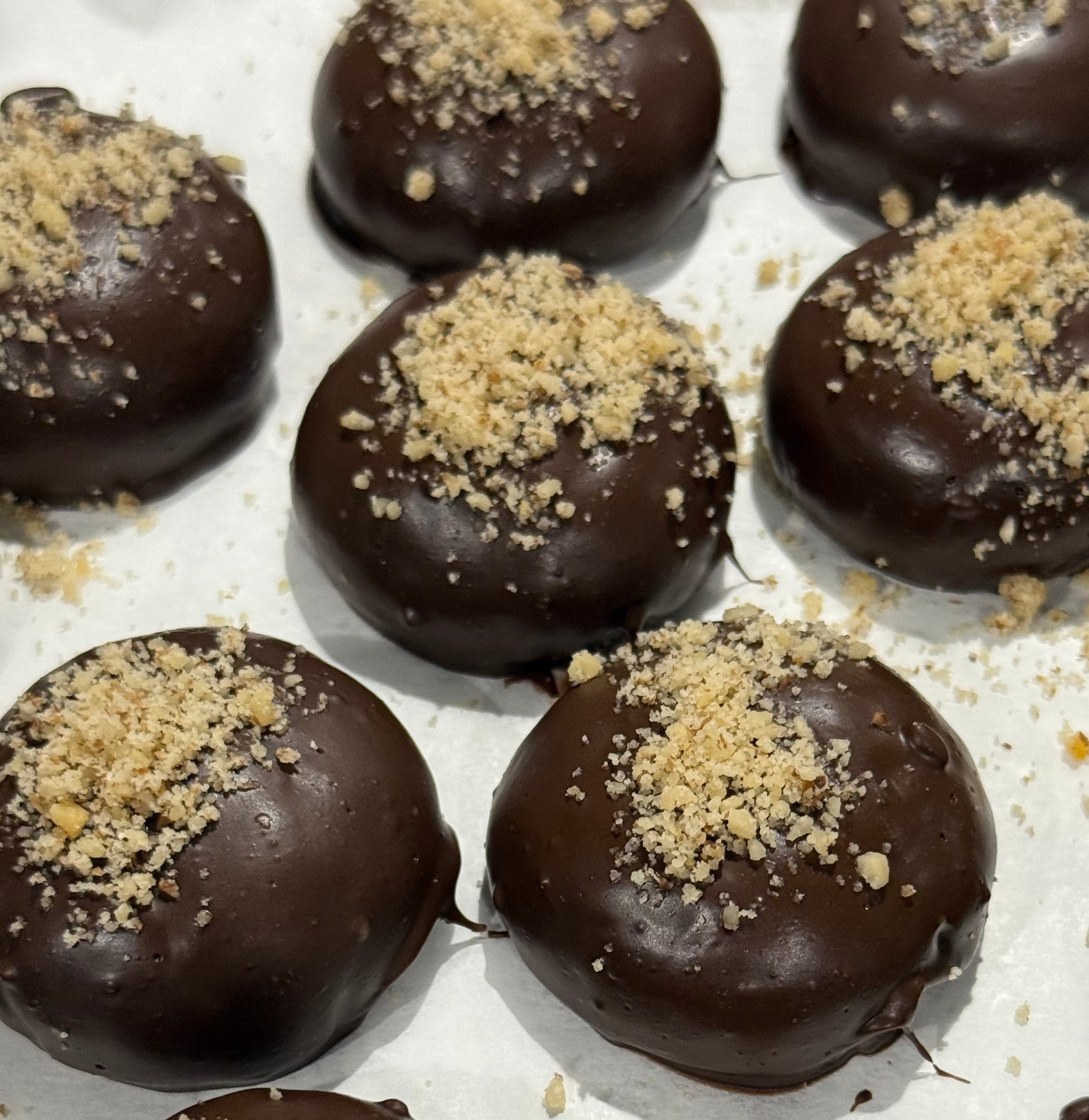 Chocolate Covered Melomakarona (12 pcs)