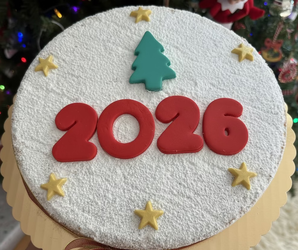 Vasilopita Cake [New Year's Cake]